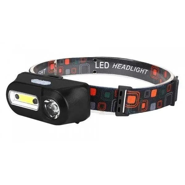 Налобна лампа Bailong BL-1801A, Професійний світлодіодний ліхтарик на голову, Легкий ліхтарик на голову EQ-14 Львів - фото 7