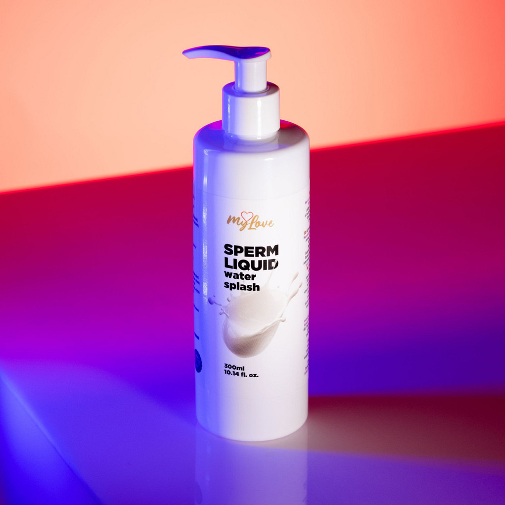 Іінтимний лубрикант MyLove Sperm liquid-water-splash 300 ml Sex Aura Київ - фото 2