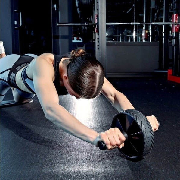 Колесо для преса PowerPlay PP-4344 AB Wheel Pro Чорне Кам'янське - фото 9