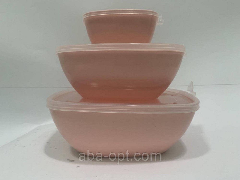 Набір контейнерів " pear " з клапаном V 1.7 \ 1,2 \ 0.3 л ( 3 шт) Одеса - фото 1