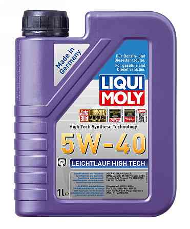 LIQUI MOLY 2327 Leichtlauf High Tech 5W-40 — Синтетична моторна олива нового покоління | Максимальний захист двигуна та впевнена р Ковель