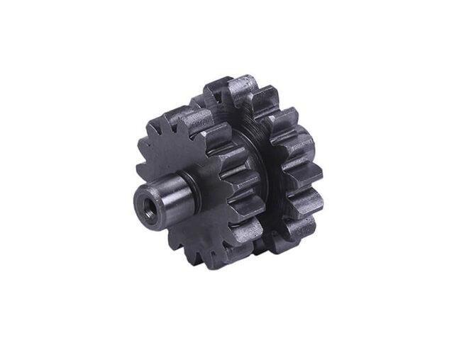 Шестерня электростартера промежуточная на бензиновый двигатель CB-250, с баланс валом Мукачево - изображение 1