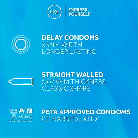 Презервативы 12 SZT. EXS DELAY Sex Aura Киев
