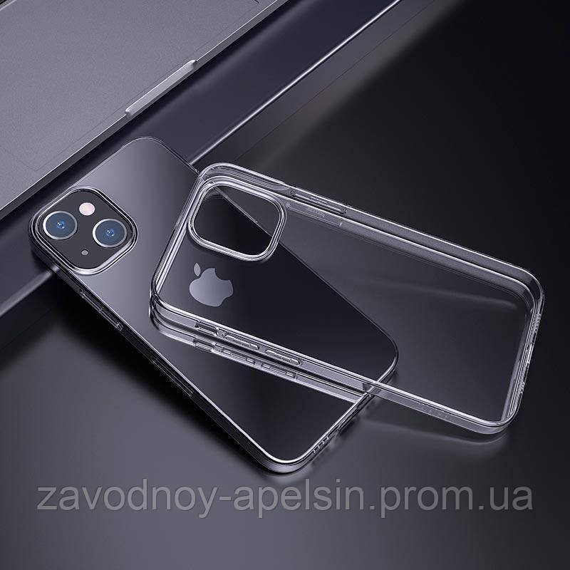 Iphone 14 Plus Прозрачный чехол Премиум качество (hoco) Одесса - изображение 2