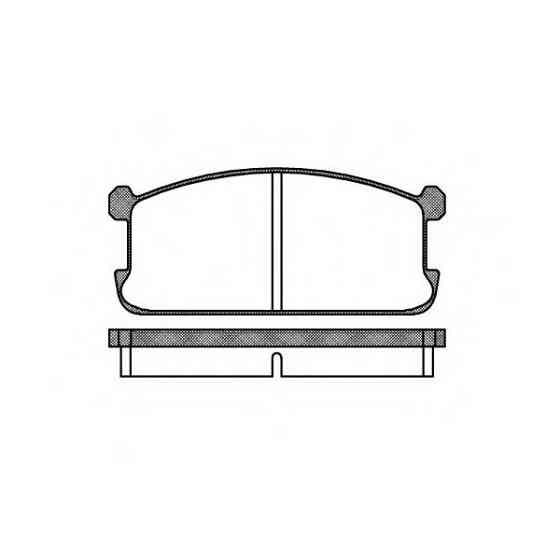 Тормозные колодки Bosch дисковые передние MITSUBISHI Colt/Galant/Lancer -92 0986469550 Харьков