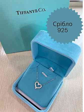 Тиффани подвеска сердечко серебро 925 Одесса