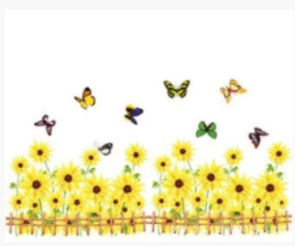 Інтер'єрна наклейка Соняшники Київ - фото 2