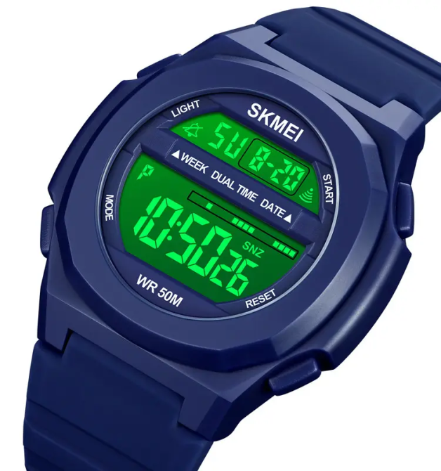 Годинник чоловічий спортивний Skmei 1821 (Сині) Київ - фото 4