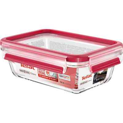 Харчовий контейнер Tefal Masterseal Glass7 Red 0.7 л (N1040610) Вінниця