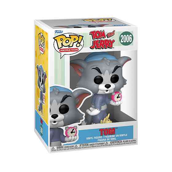 Ігрова фігурка Funko POP! серії Том і Джеррі S4 - Том з будильником Днепр