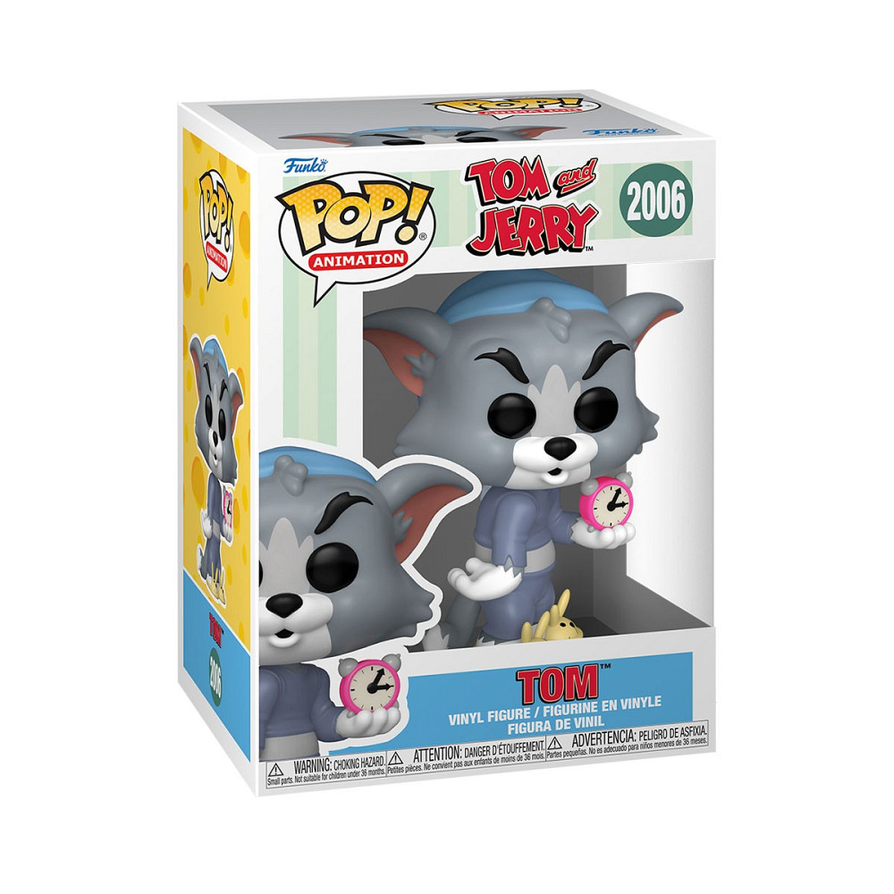 Ігрова фігурка Funko POP! серії Том і Джеррі S4 - Том з будильником Днепр - изображение 1