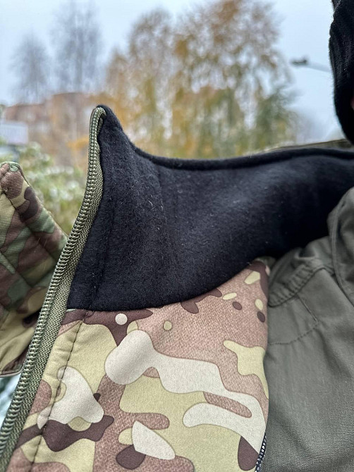 Чоловічий зимовий бушлат із підкладкою Omni-heat (Мультикам) 52 Вінниця - фото 10