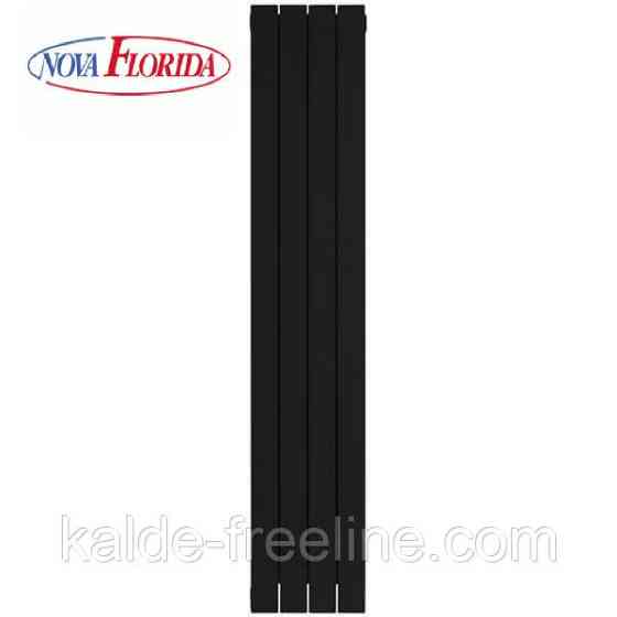 Алюминиевый радиатор для отопления Nova Florida LEDRO s90 1800/90 Black Coffee Харків