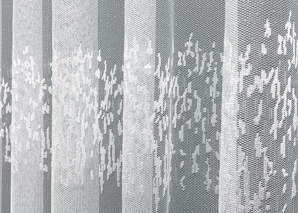 Тюль VR-Textil 2009т Жаккард Белый 400х270 см (42-1075) Киев - изображение 6