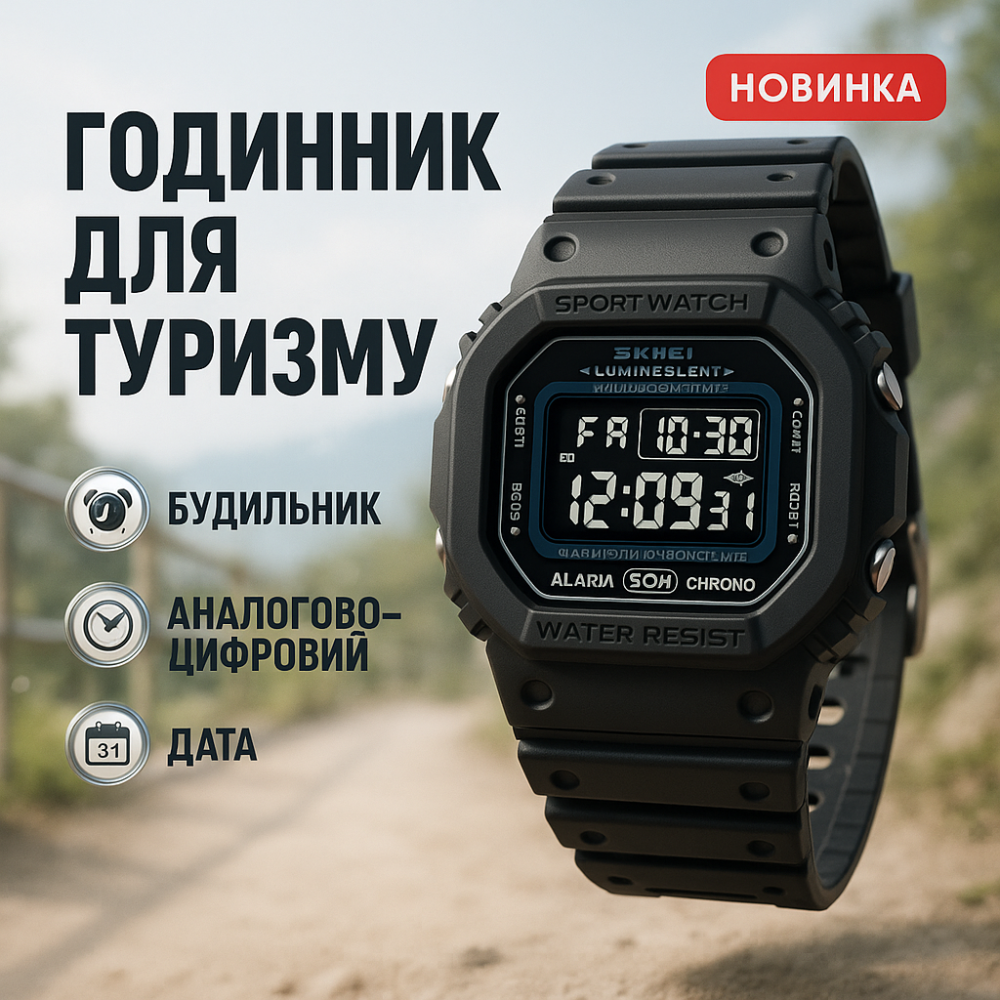 Часы кварцевые армейские, Часы для военных и отдыха Наручные часы для военных тактические MS-97 Львов - изображение 18