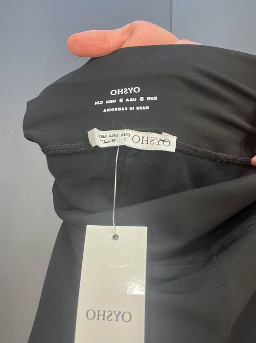 Лосины женские Oysho 122 утепленные дайвинг с начесом черные, черный, 2XL Киев - изображение 10