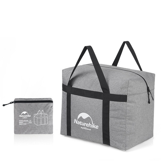 Туристическая сумка-баул Naturehike NH17S021-M 45л (Серый) Винница - изображение 1