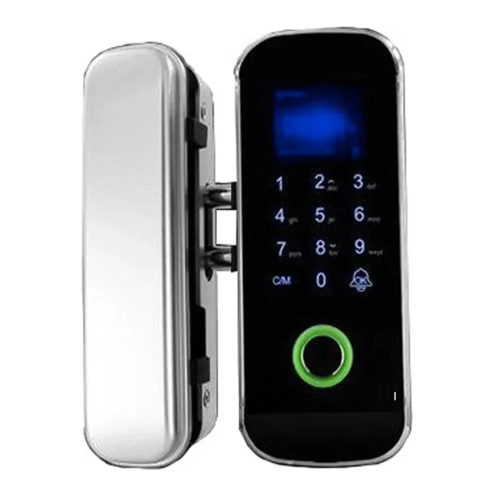 Замок біометричний автономний на скляні двері Trinix TRL-3303BG зі зчитувачем відбитків пальців і карт EM-Marine (65-00004) Киев - изображение 7