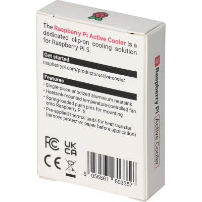 Радиатор охлаждения для Микро ПК Raspberry Pi with fan for Raspberry Pi 5 (SC1148/OFI118) Винница - изображение 6
