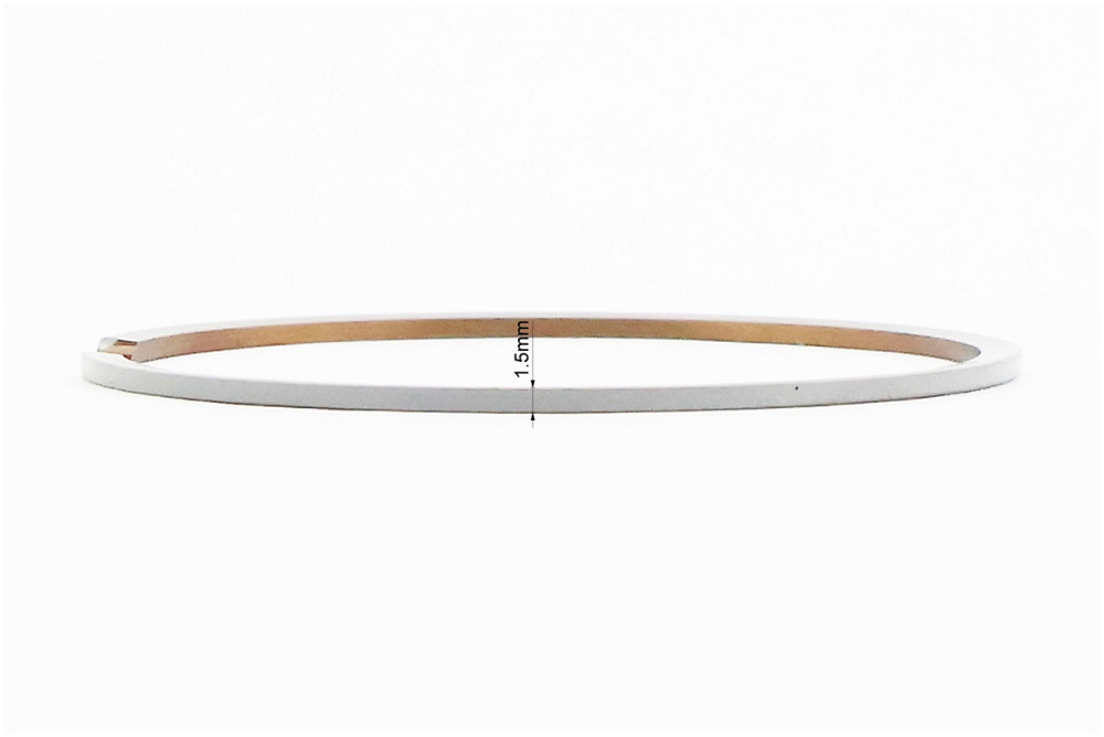 Кільця поршневі Yamaha JOG65 44мм + 1,00 Бершадь - изображение 2
