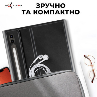 Чехол для планшета AirOn Premium Samsung Galaxy Tab S9 Plus 12.4'' 2023 + Bluetooth Keyboard (4822352781116) Винница - изображение 8
