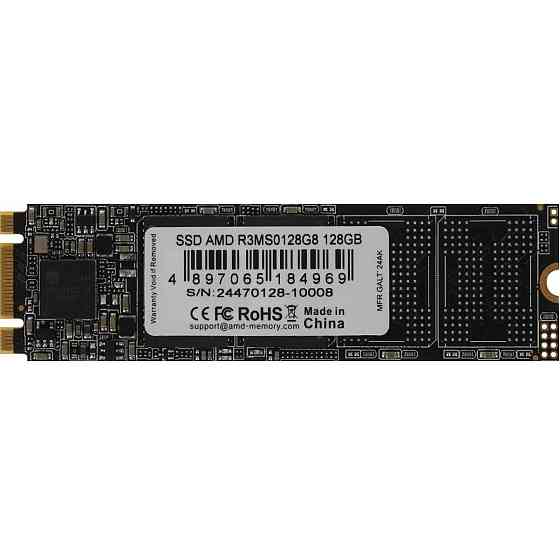 Накопичувач SSD 128 GB AMD Radeon R3 M.2 2280 SATA III 3D NAND TLC (R3MS0128G8) ( 21725 ) Харьков