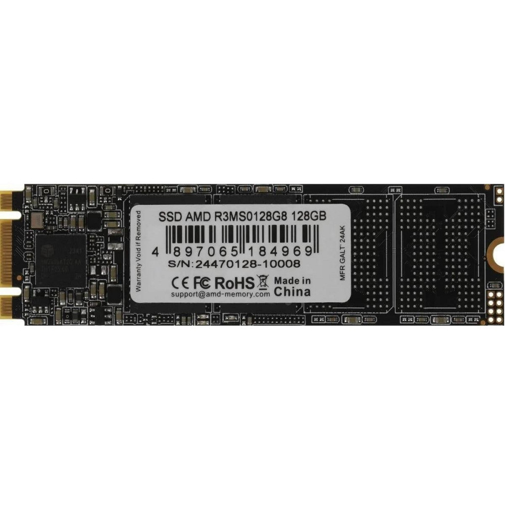 Накопичувач SSD 128 GB AMD Radeon R3 M.2 2280 SATA III 3D NAND TLC (R3MS0128G8) ( 21725 ) Харьков - изображение 2