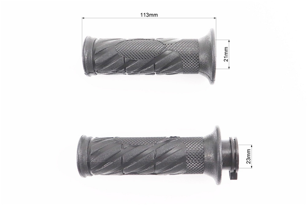 Рукоятка керма лів./пр. к-кт з хомутом троса газу 150cc Київ - фото 2
