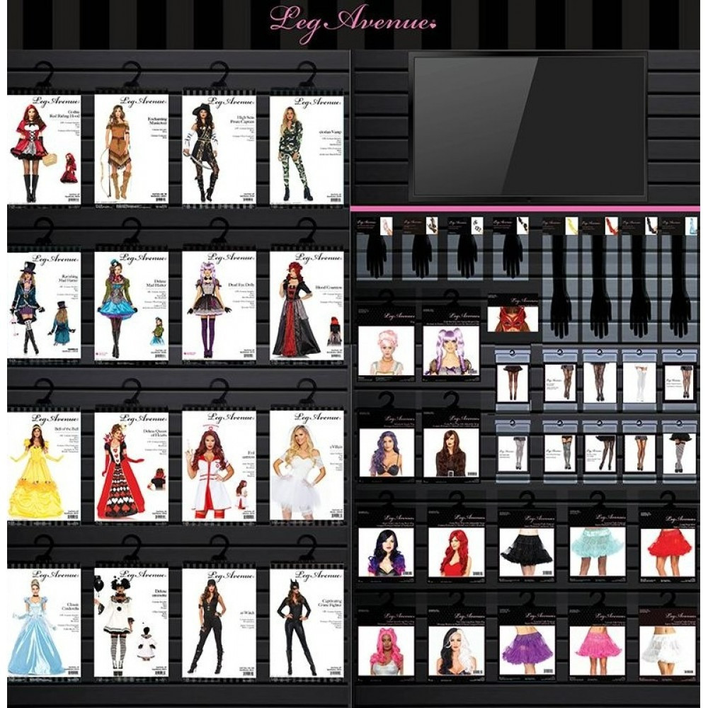 Костюм монашки Leg Avenue Sultry Sinner 3 предмета, черный с белым, S Sex Aura Киев - изображение 7