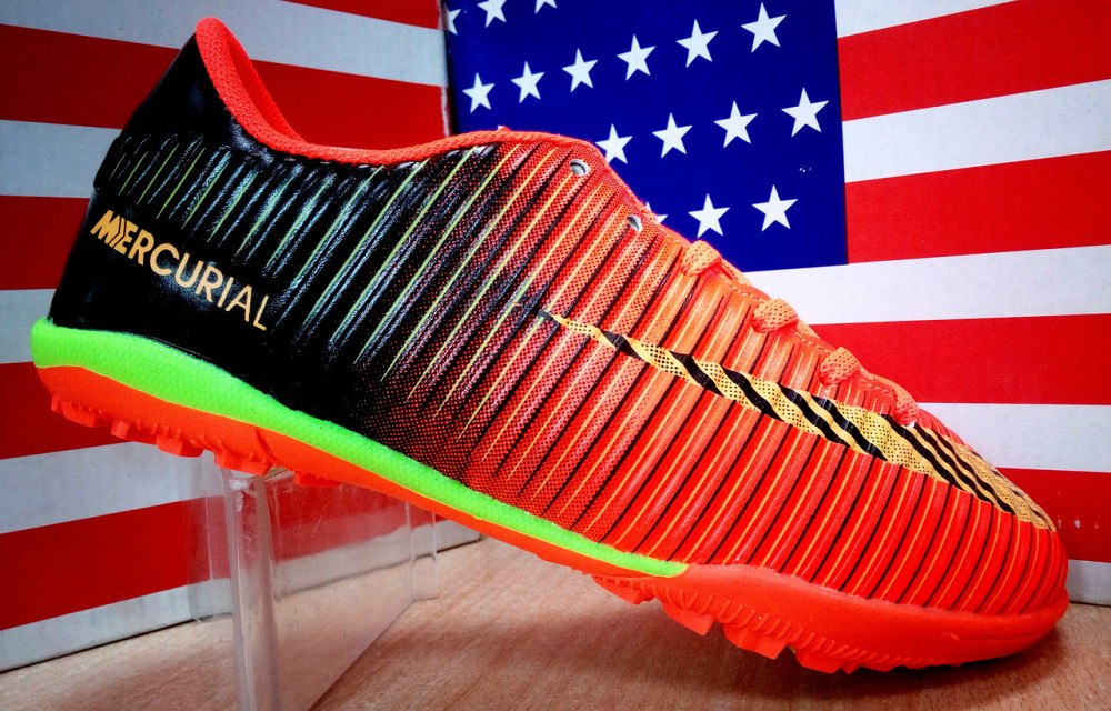 Подростковые сороконожки копы Nike Mercurial CR7,р.32(21,5)см Сумы - изображение 5