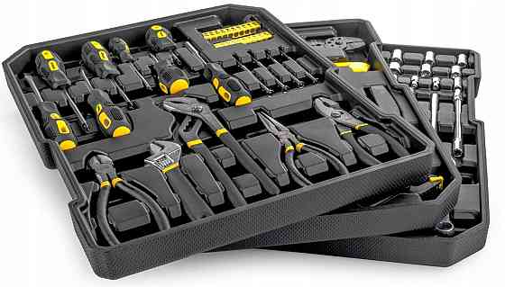 Набір інструментів 186 пр. 1/4'1/2''' (6-г.) (4-30 мм) ''Дорожний кейс" WMC186-3 Одеса