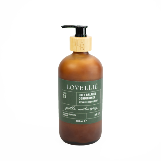 Легкий кондиционер Мягкое увлажнение Soft Balance Conditioner Gentle Moisturizing LOVELLIE 500 мл Винница