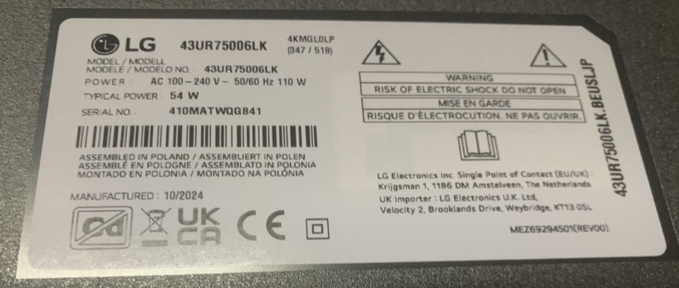 ТелевізорSamsung ue 43du 7100 i 43ru 7506 Харків - фото 1