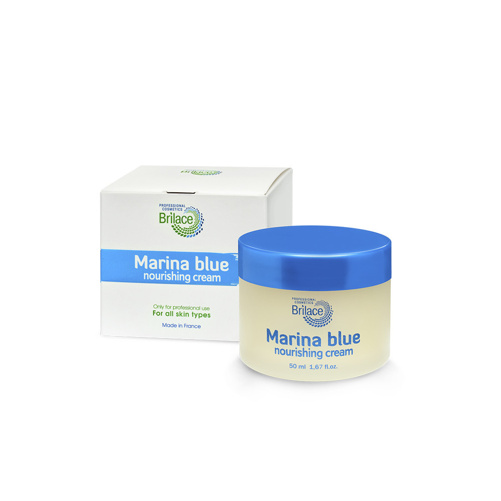 Живильний крем Marina blue Nourishing cream Brilace, 50 мл Дніпро - фото 1