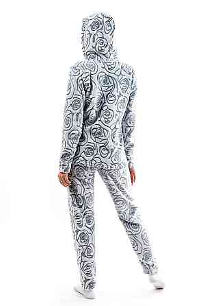 Домашний теплый костюм (пижама) женский 