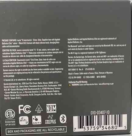 Garmin Tactix 8 Solar Sapphire Новий, запечатаний. Київ