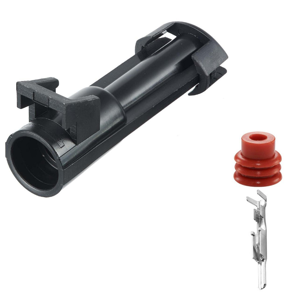 Роз'єм конектор 1-кон., Датчик Кислорода, 12065171, 12065249, APTIV (Delphi) Америка, Корея, Buick, Cadillac, Chevrolet Київ - фото 1