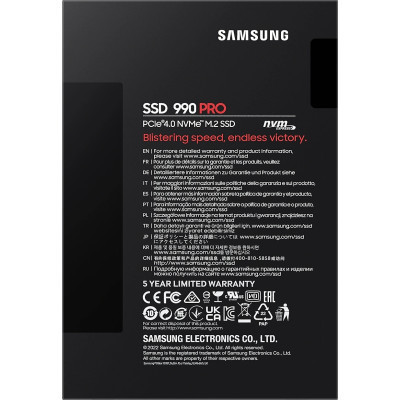 Накопичувач SSD M.2 2280 4TB 990 PRO Samsung (MZ-V9P4T0BW) Вінниця - фото 6