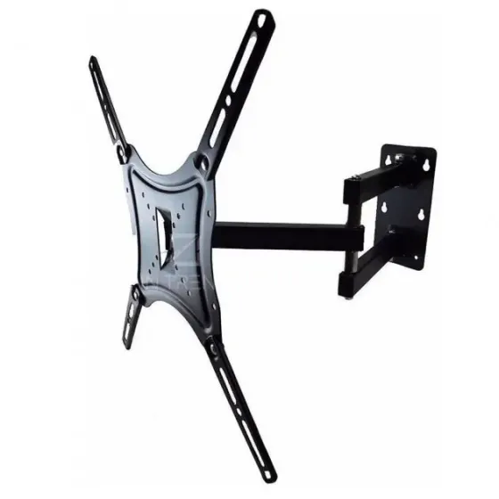Кронштейн для телевизора HDL-117B-2 Чёрный настенный крепеж диагональю 14" - 55" держатель для плазмы до 50 кг Коломыя