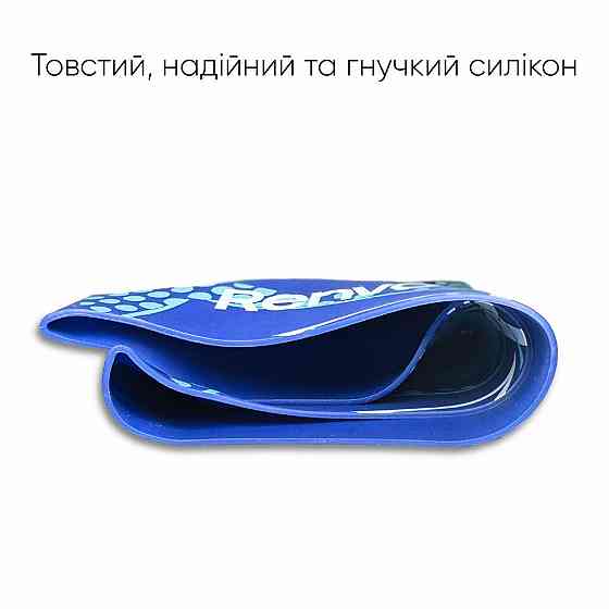 Доросла шапочка для плавання Renvo Kerio Triangles Синій Уні OSFM (2SC150-0403) Київ