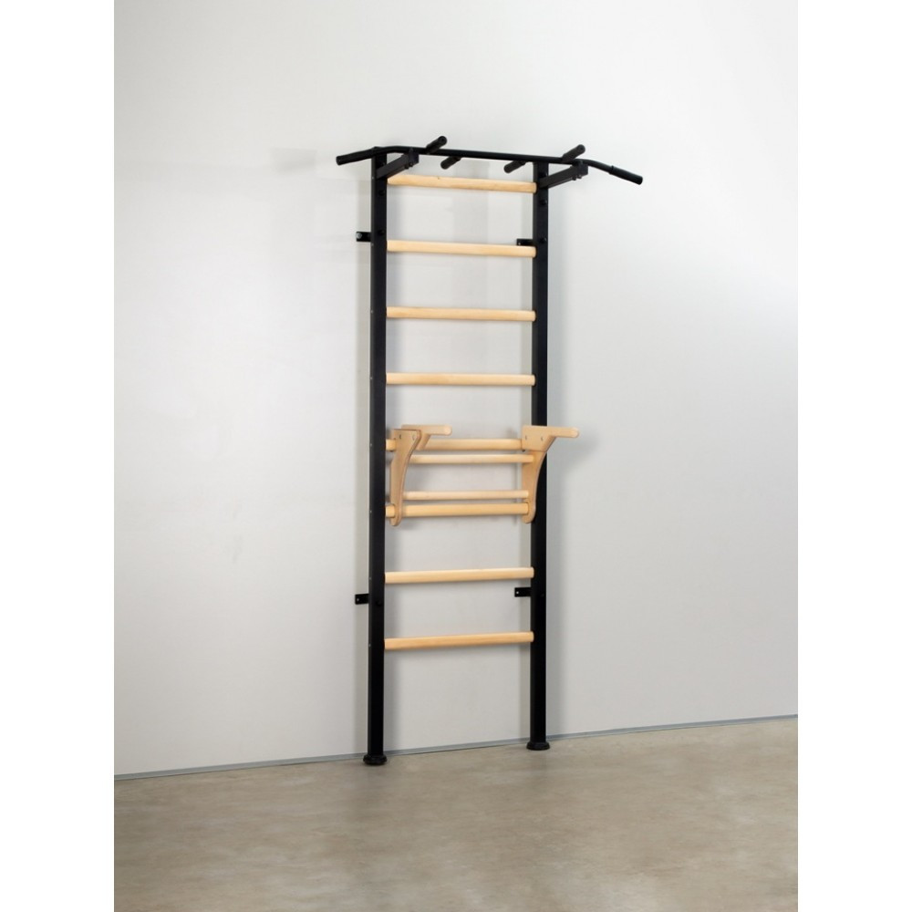 Шведская стенка с доской ЛФК Power Wood для детей и взрослых металлическая с деревянными перекладинами Каменское - изображение 4