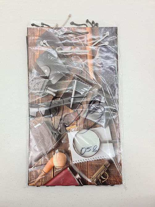 Пакет паперовий гігант вертикальний30х42х12) (артGV-058) (12 шт) Харків - фото 3