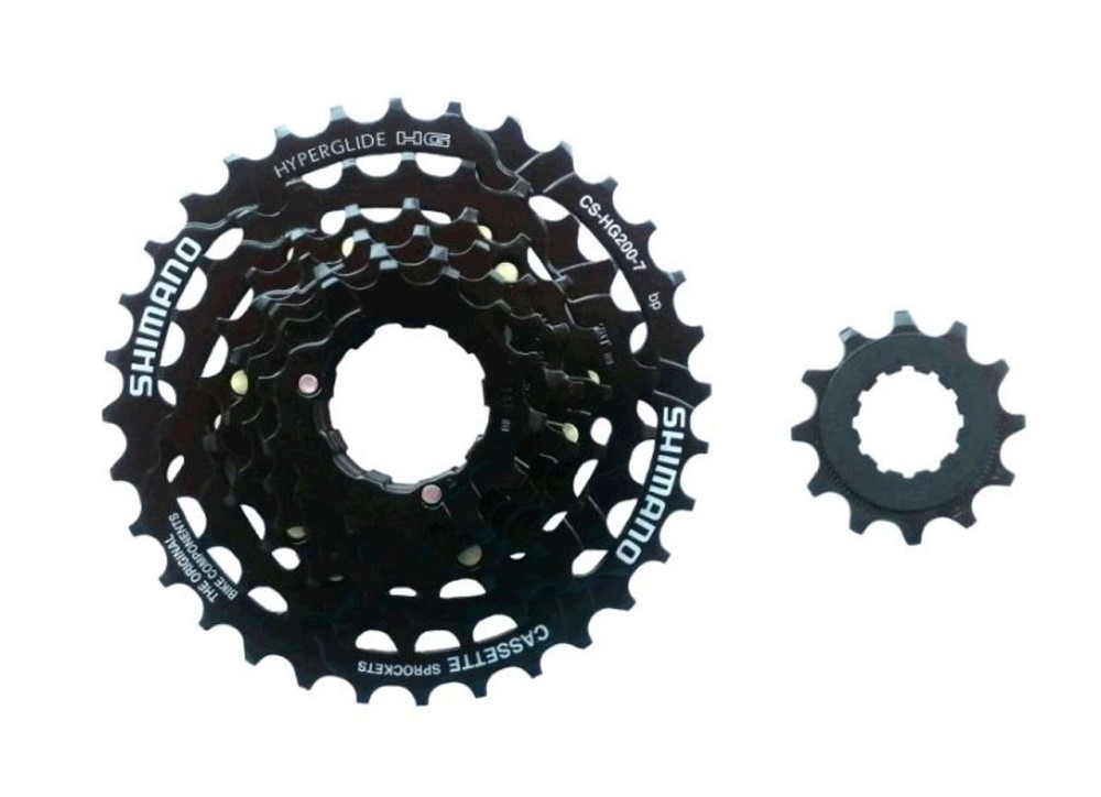 Звезды велосипедные (задние)   14/16/18/20/22/24/28T   (кассета 7 скор)   (HG-207) Мукачево - изображение 1