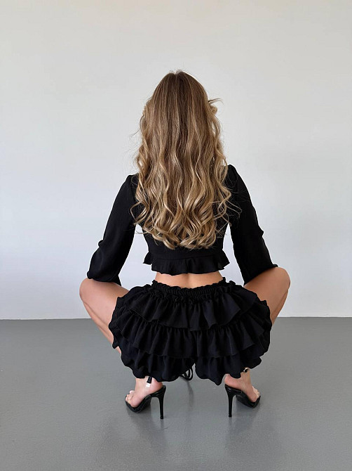 Жіночий привабливий повітряний комплект, креп жатка Одеса - фото 4