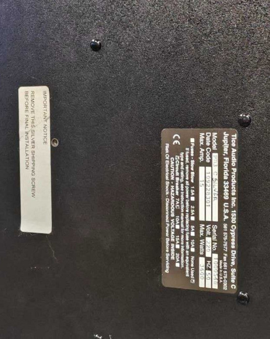 Фільтр Живлення Tice Audio Power Block III Signature Conditioner US. Харків - фото 2