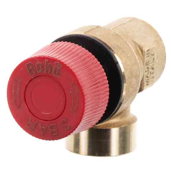 Клапан запобіжний Roho R2000-060 - 1/2" ВВ (6 бар) (RO0170) Київ