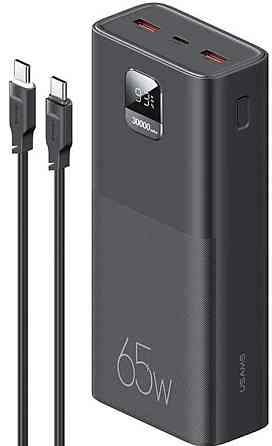Павербанк Power bank USAMS 30000mAh. 65Вт. Київ