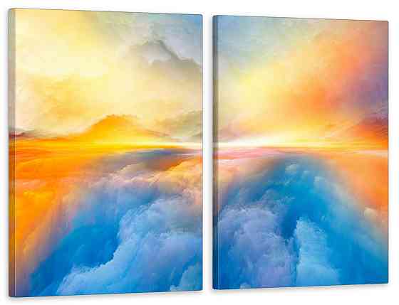 Модульная картина в гостиную / спальню   Флю-Арт  TLV-2_127 120х170  см Киев