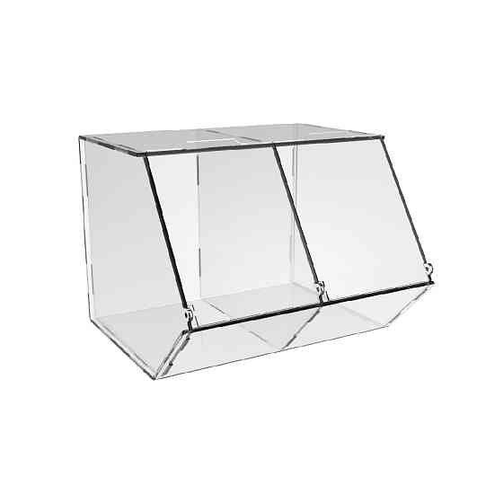 Диспенсер EKOSTAR 200х180х150мм для мармеладов, снеков, орехов 2 ячейки Киев