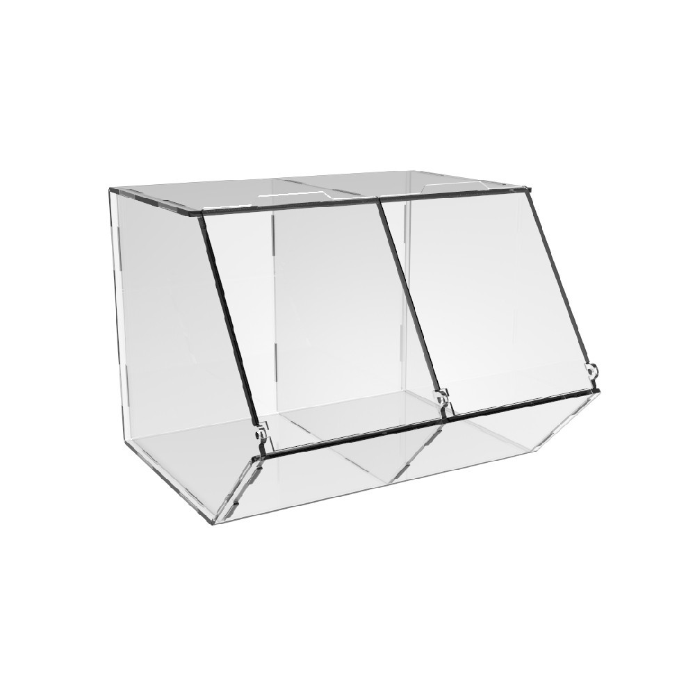 Диспенсер EKOSTAR 200х180х150мм для мармеладов, снеков, орехов 2 ячейки Киев - изображение 2